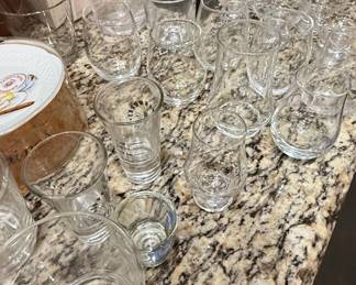Assorted Barware and Tasting Glass Collection with Promotional Branding