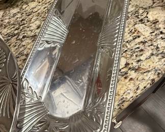 Lenox Butlers Pantry Sterling Silver Plated Tray