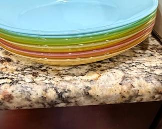 Fiesta Ware Dinner Plates