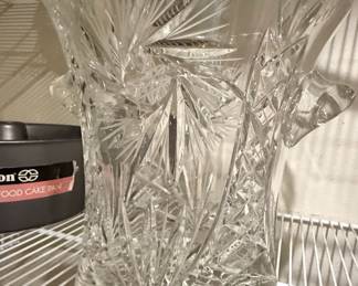 American Brilliant Period Cut Glass Champagne Bucket