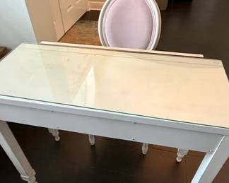 French Provincial Style Vanity Desk and Chair Set
