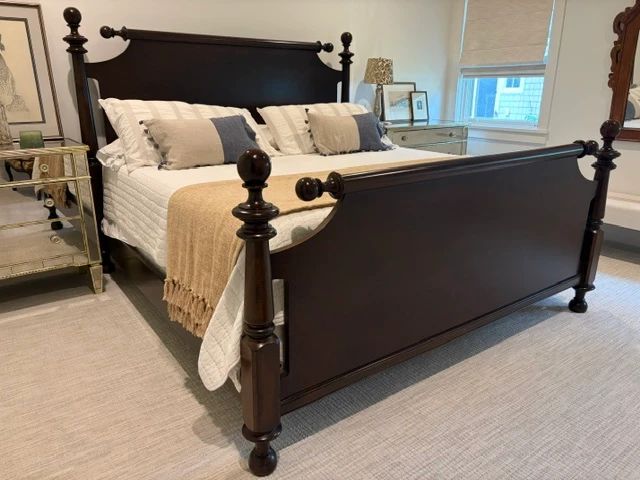 Martha Stewart King bed $500 (mattress and box spring, free)