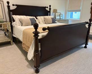 Martha Stewart King bed $500 (mattress and box spring, free)