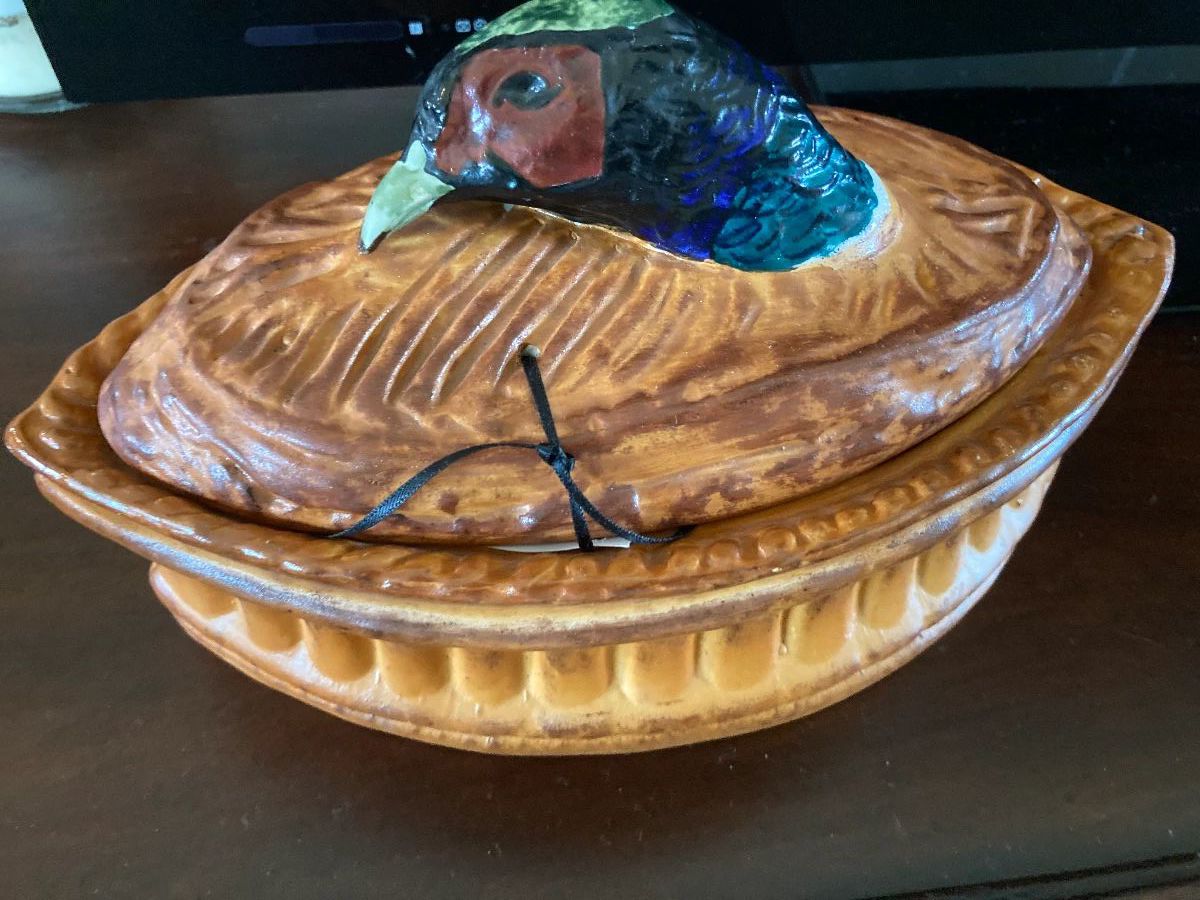 Pillivuyt & Cie Porcelain Duck Pate Tureen
