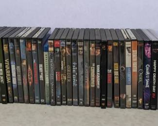 40 DVDs, Includes Action, Thriller Horror