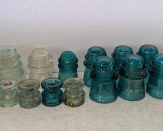 Clear Blue Insulators