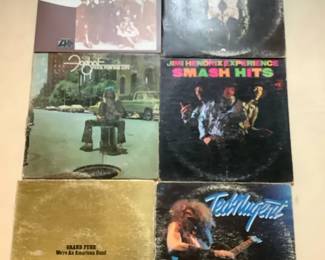 Jimi Hendricks to Led Zeppelin Albums