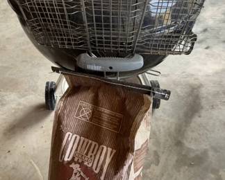 Weber Charcoal Grill a Bag of Charcoal