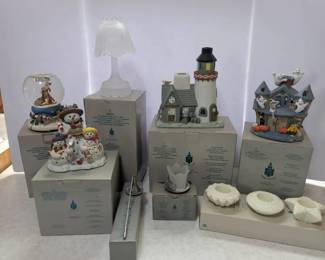 Party Lite Decor with Boxes