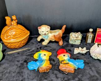 Vtg MCM Ceramic Decor