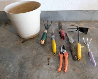 Gardening Tools Plastic Pot