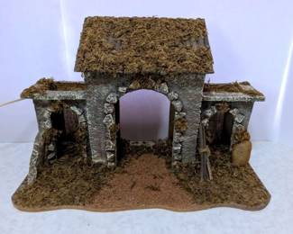 Vtg Traditional Nativity Scene