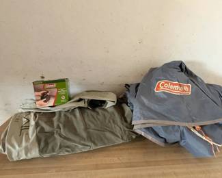 Coleman Tent, Ozark Trail Twin Mattress Coleman Air Pump