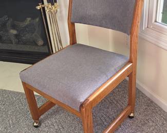 Oak Dining Table and Chairs second image