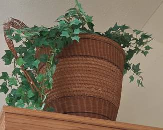 Woven Basket Planter