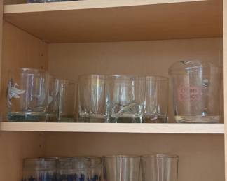 Assorted Themed Glassware Collection