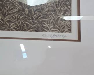 Mallards Etching by Ruth Zachary second image