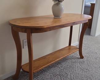 Oak Hall Console Table second image