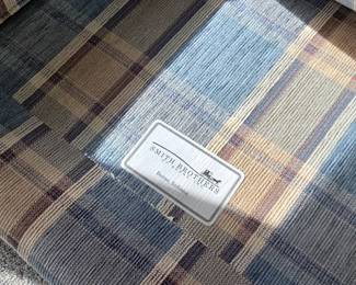 Smith Brothers Plaid Sofa second image