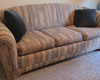 Striped Sleeper Sofa
