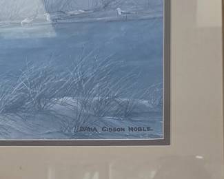Dana Gibson Noble Seascape Print second image