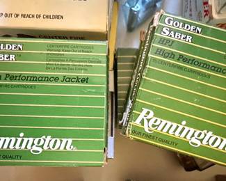 Remington Golden Saber HPJ Centerfire Cartridges