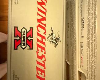 Assorted Winchester and Remington Centerfire Ammunition Boxes