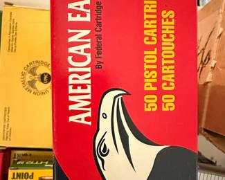 Assorted Vintage Ammunition Boxes