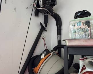 Backpack Leaf Blower and Wet/Dry Shop Vacuum