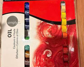 Daler-Rowney Simply Oil Color Paint Set - 24 Colors