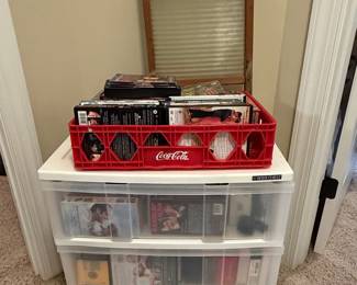 Vintage E. Murdock Co. Washboard and Coca-Cola Crate with 3-Drawer Storage Unit