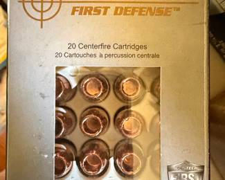 Magtech First Defense Centerfire Cartridges - 9mm Luger 92.6gr SCHP