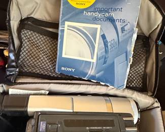 Sony Handycam Digital8 Camcorder with Carrying Case