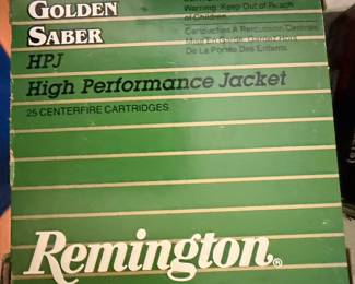 Remington Golden Saber HPJ Centerfire Cartridges