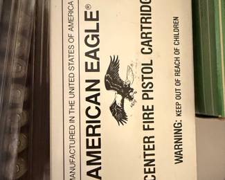 American Eagle 50 Center Fire Pistol Cartridges Box