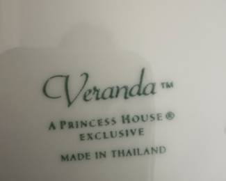 Princess House Veranda Holiday Dinner Plates