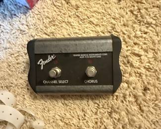 Fender 2-Button Footswitch (Channel Select / Chorus)