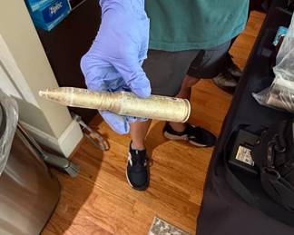 Deactivated 20mm Cannon Shell Casing