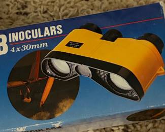 Vintage WWF Pro Wrestling Binoculars 1993 4x30mm
