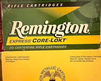 Assorted Vintage Ammunition Boxes