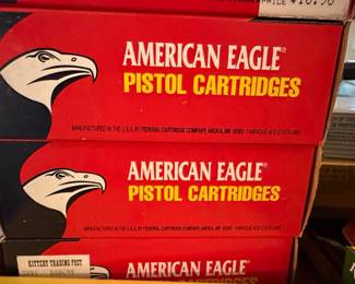 Assorted Vintage Ammunition Boxes