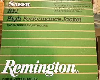 Remington Golden Saber HPJ Centerfire Cartridges