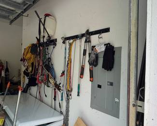 Rubbermaid FastTrack Garage Storage System with Assorted Tools