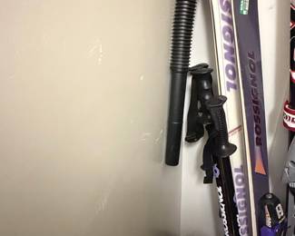 Rossignol Vintage Alpine Skis with Poles