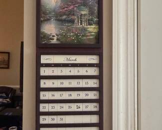 Thomas Kinkade Perpetual Wall Calendar