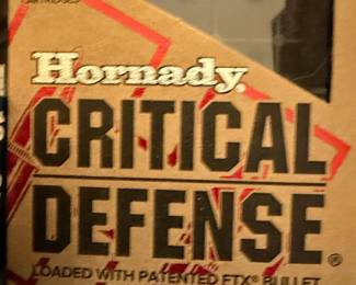 Hornady Critical Defense .380 Auto 90 Grain Handgun Ammunition, 25 rounds