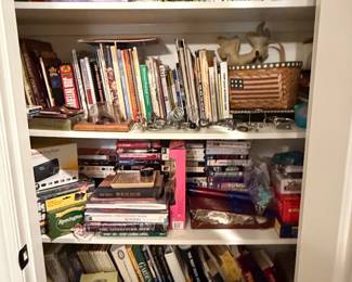 Assorted Estate Closet Contents