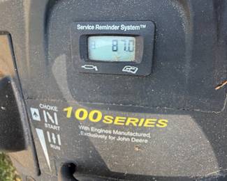 John Deere D105 Riding Lawn Mower