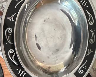 Lenox Spyro Black Serving Tray