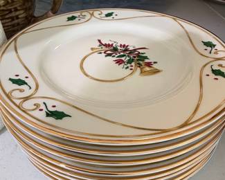 Princess House Veranda Holiday Dinner Plates